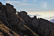 30 Ci siamo alzati oltre i contrafforti rocciosi del Monte Arale